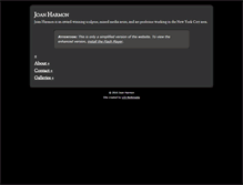 Tablet Screenshot of joanharmon.com